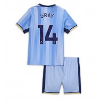 Tottenham Hotspur Archie Gray #14 Fußballbekleidung Auswärtstrikot Kinder 2024-25 Kurzarm (+ kurze hosen)